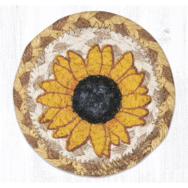 Picture of Capitol Importing 31-IC595S 5 x 5 in. IC-595 Sunflower Printed Coaster