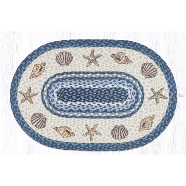 Capitol Importing  20 x 30 in. OP-362 Shells Oval Patch
