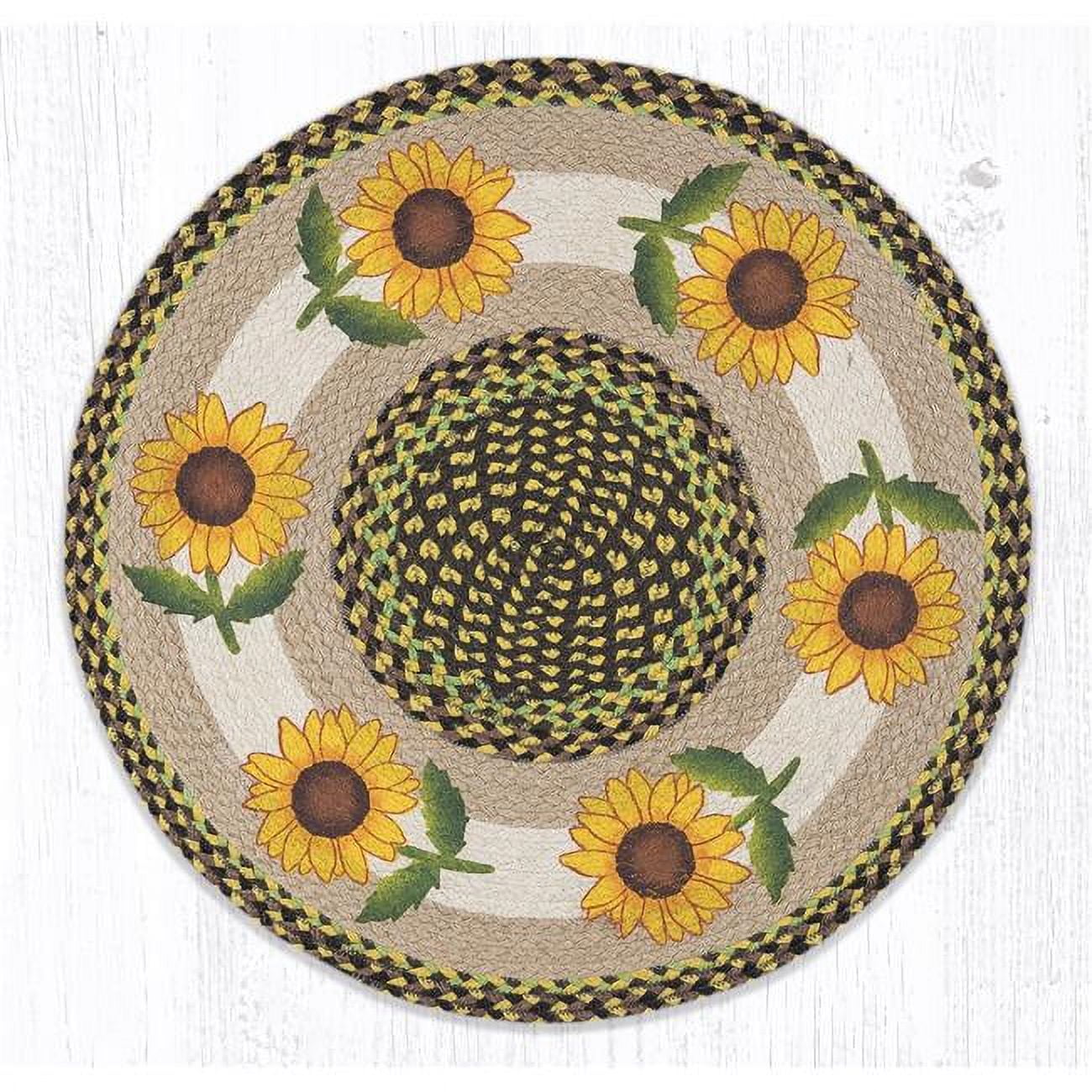 27 x 27 in. RP-593 Good Sunflower Round Patch