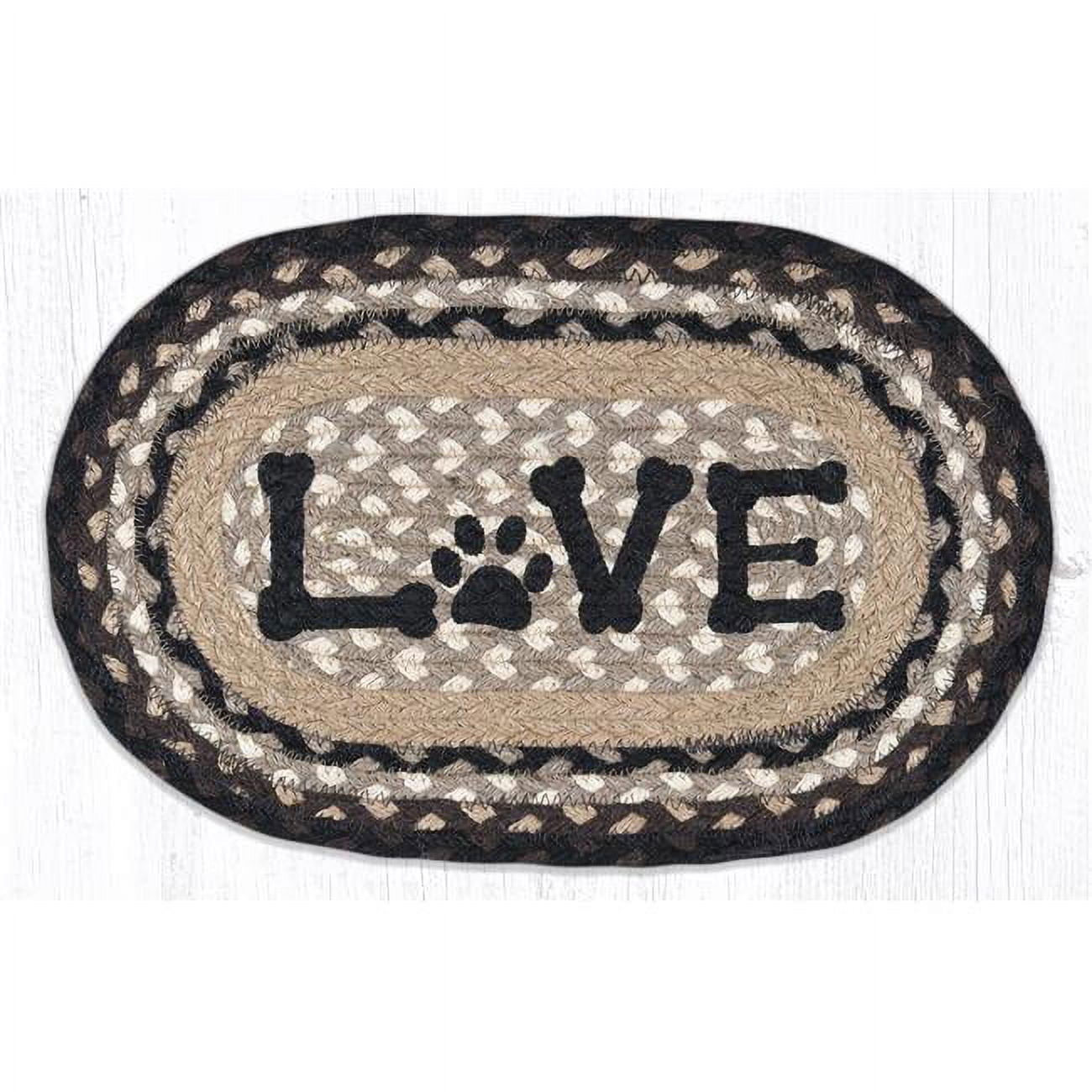 10 x 15 in. MSP-313 Love Pet Printed Oval Swatch