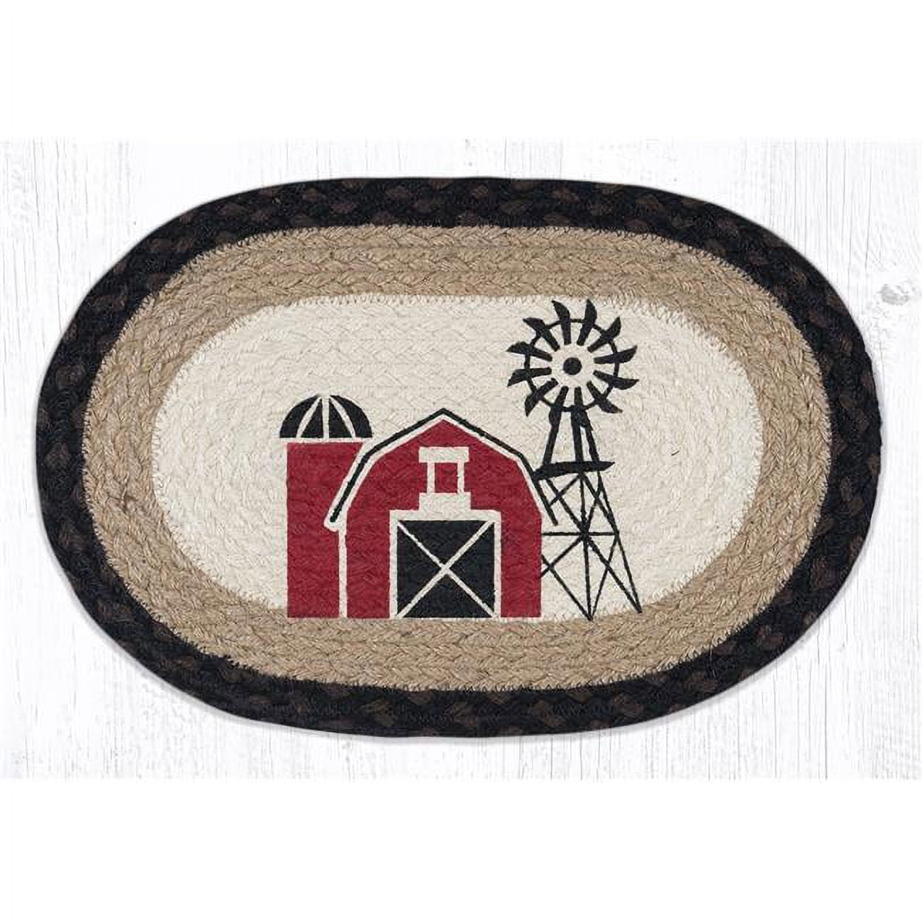 10 x 15 in. MSP-313 Windmill Printed Oval Swatch
