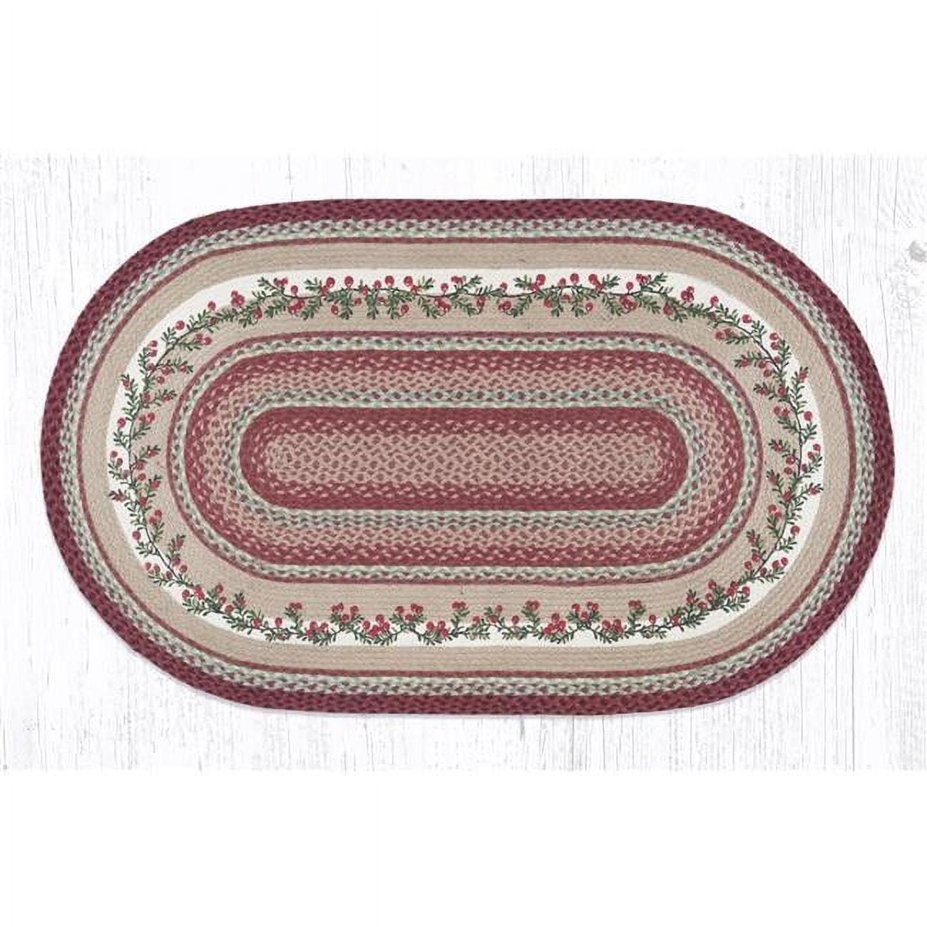 Capitol Importing  3 x 5 ft. OP-390 Cranberries Oval Patch