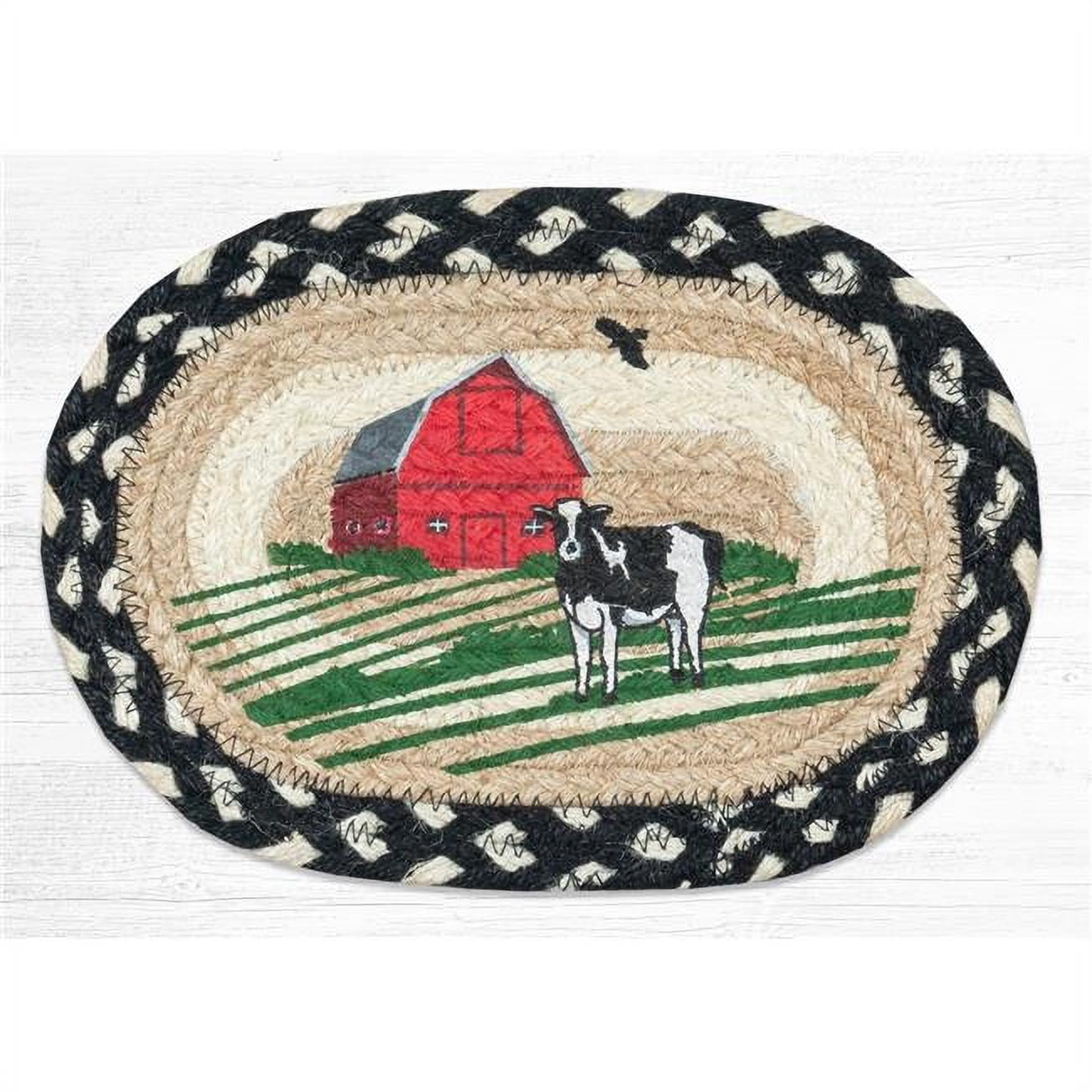 Picture of Capitol Importing 01-430RB 7.5 x 11 in. OMSP-430 Red Barn Printed Oval Swatch