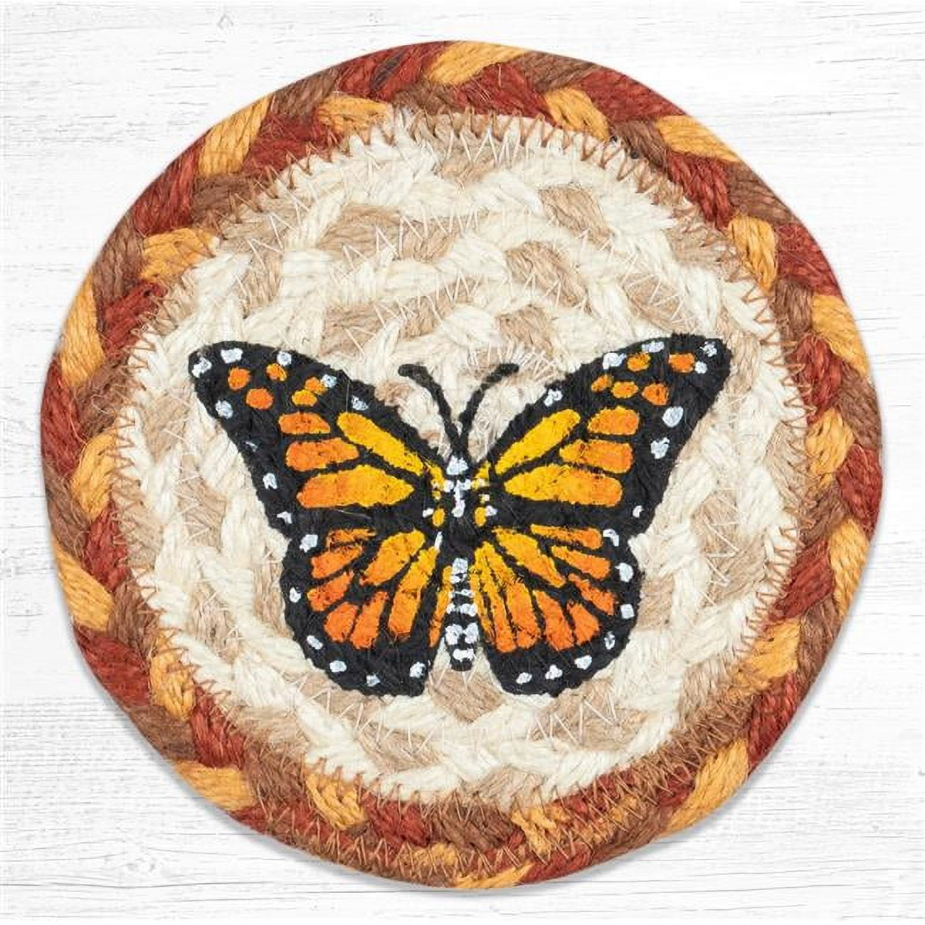 Picture of Capitol Importing 31-IC630M 5 x 5 in. Monarch Printed Coaster