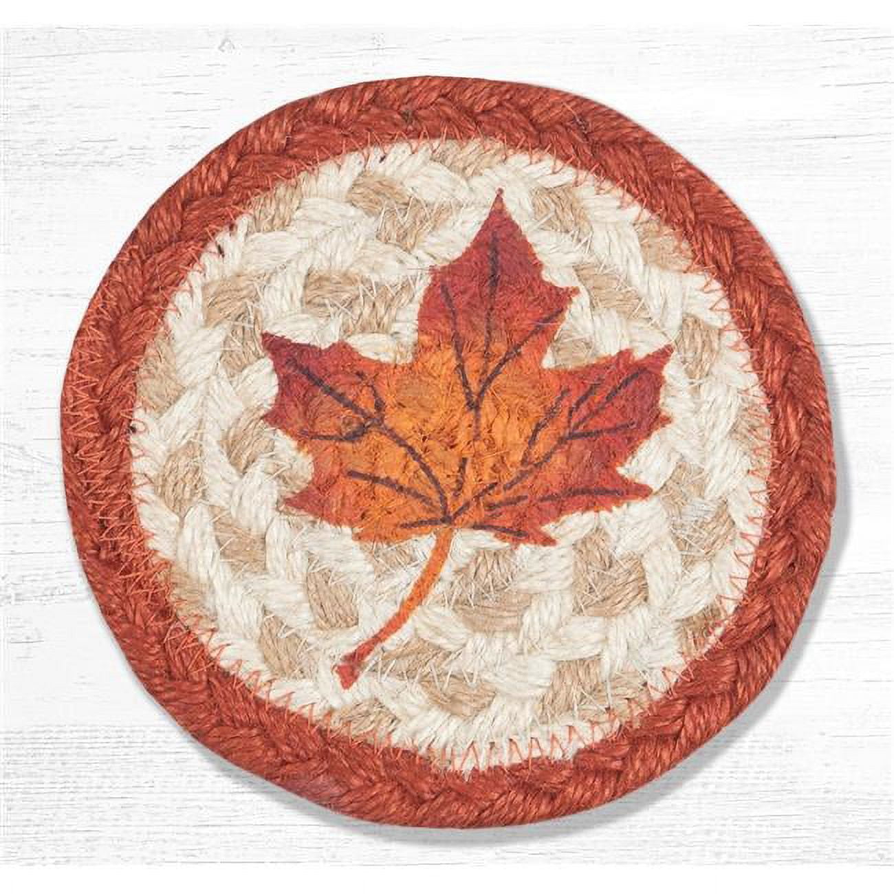 Picture of Capitol Importing 31-IC601ML 5 x 5 in. IC-601 Maple Leaf Printed Coaster