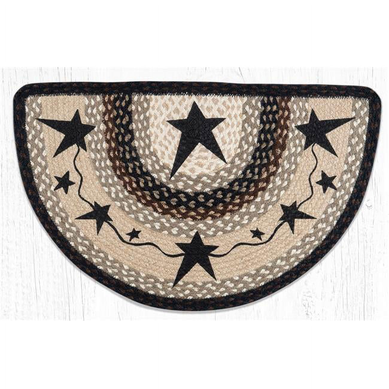 18 x 29 in. SCP-313 Primitive Stars Black Printed Slice