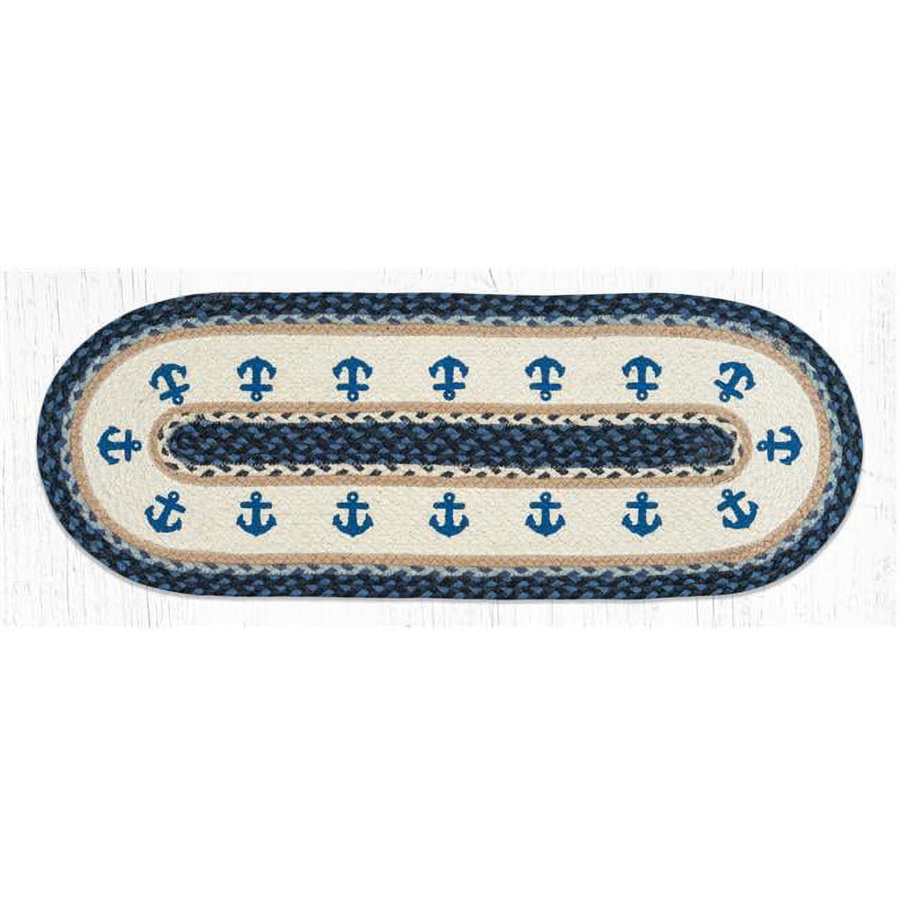Picture of Capitol 68-443A 13 x 36 in. Anchor Oval Table Runner
