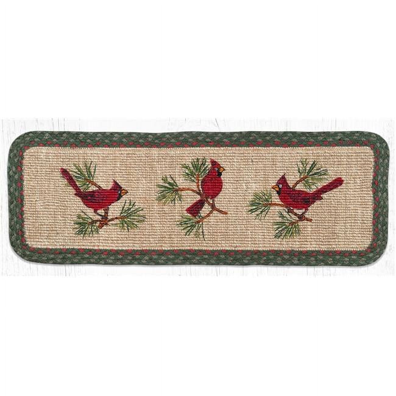 Picture of Capitol Importing 87-025C 13 x 36 in. WW-25 Cardinal Wicker Weave Runner Table Rug