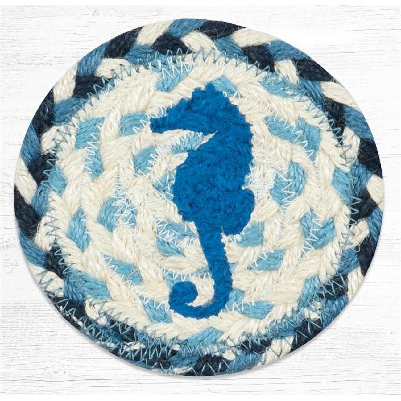 Picture of Capitol Importing 31-IC525S 5 x 5 in. IC-525 Seahorse Printed Coaster
