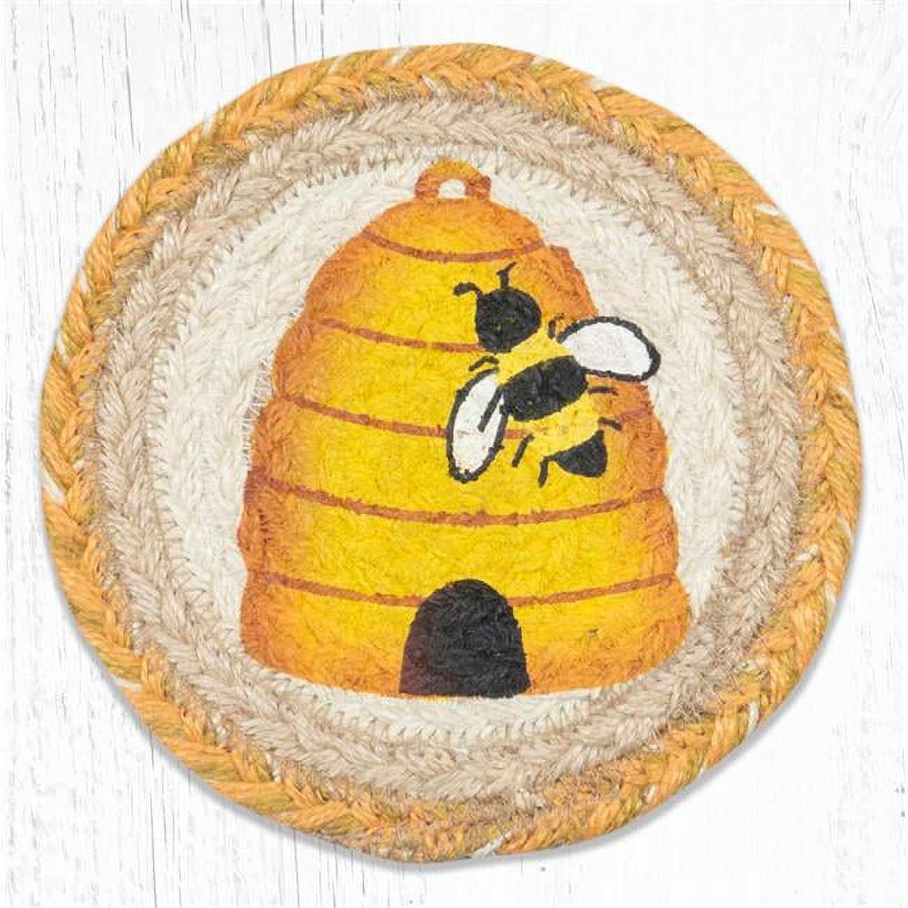 Picture of Capitol Importing 79-9-101B 7 in. LC-9-101 Beehive Round Large Coaster