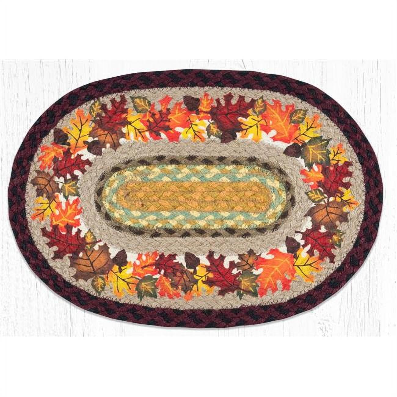 Picture of Capitol Importing 48-395A 13 x 19 in. PM-OP-395 Autumn Oval Placemat