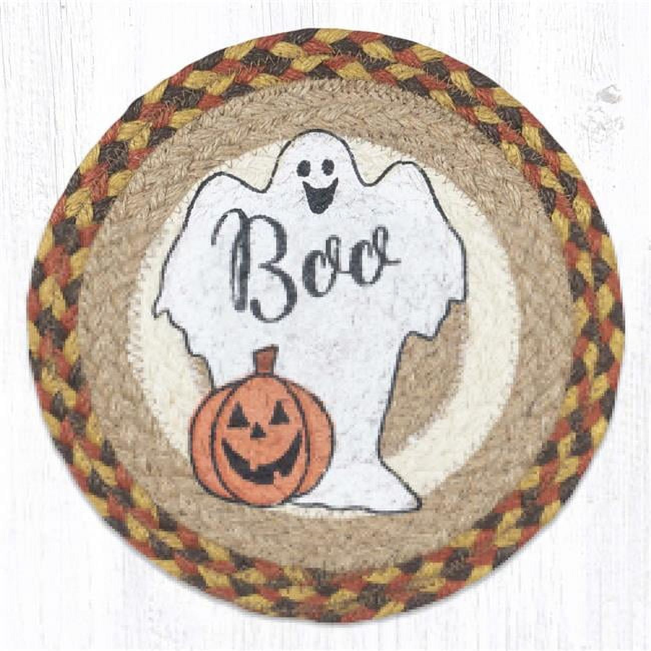 Picture of Capitol Importing 80-655G 10 x 10 in. MSPR-655 Ghost Printed Round Trivet