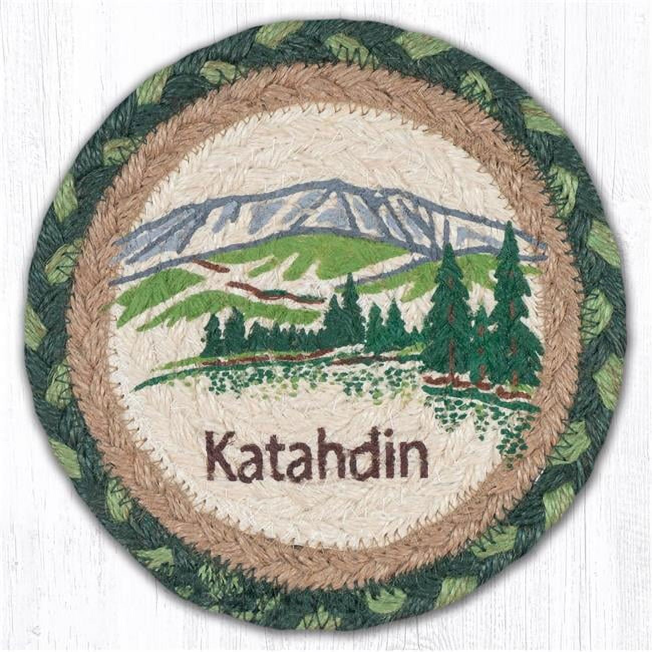 Picture of Capitol Importing 79-703K 7 x 7 in. LC-703 Katahdin Round Large Coaster