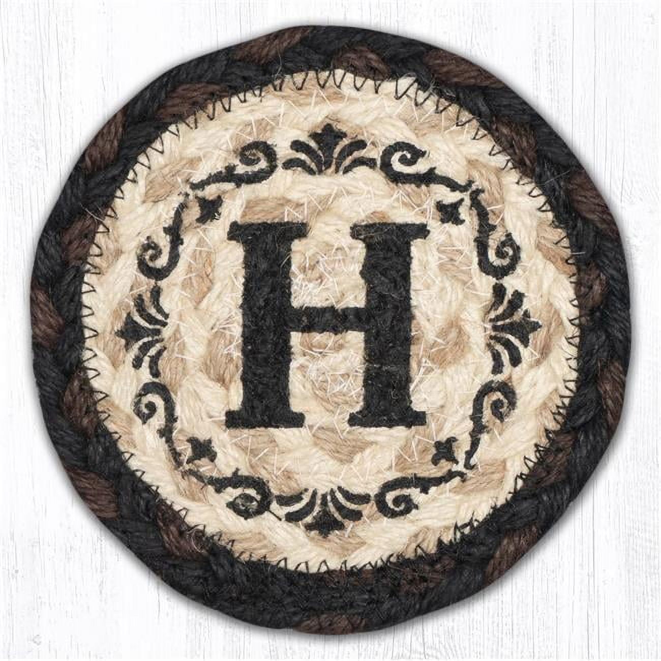 Picture of Capitol Importing 30-313H 5 x 5 in. IC-313 H Monogram Printed Coaster