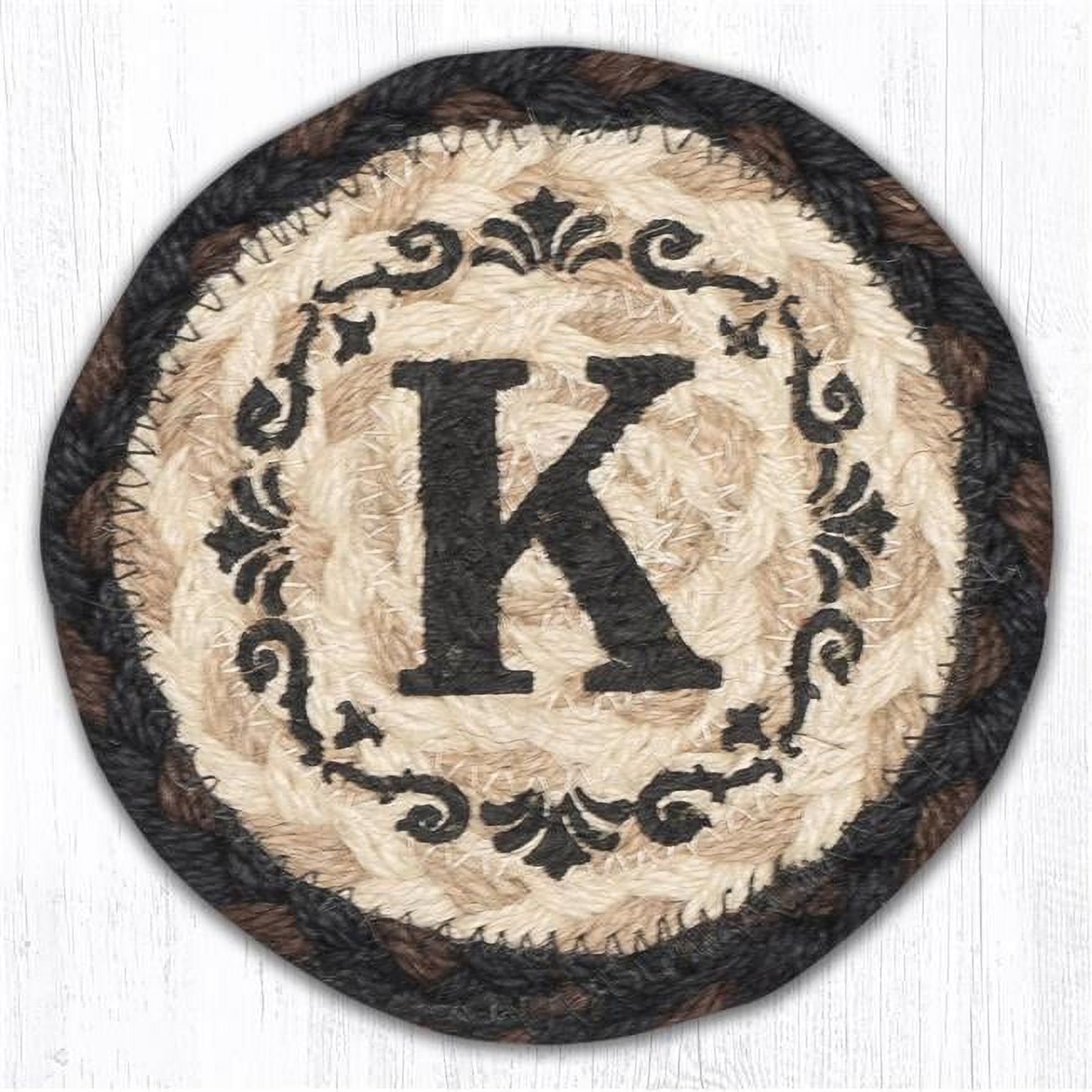 Picture of Capitol Importing 30-313K 5 x 5 in. IC-313 K Monogram Printed Coaster