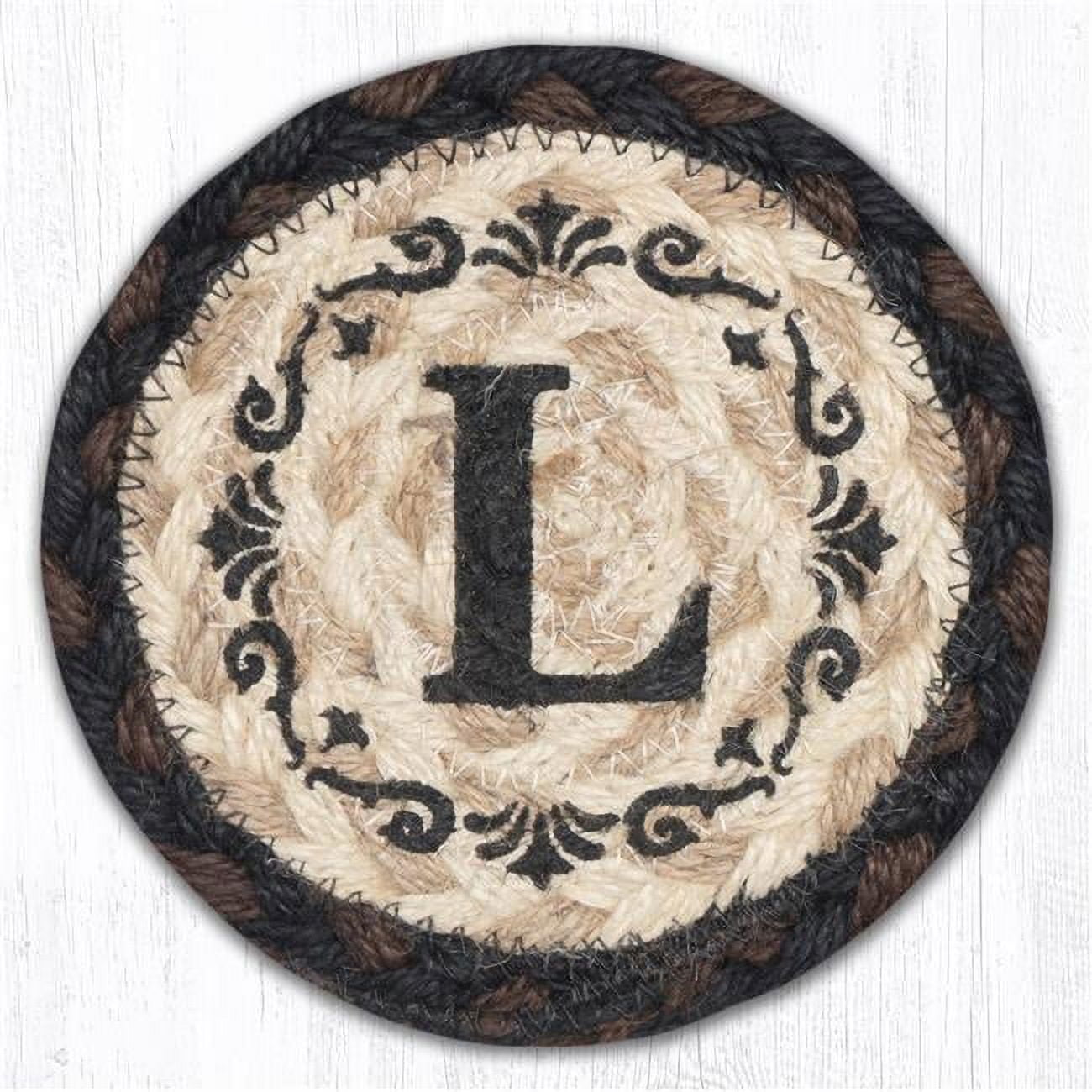 Picture of Capitol Importing 30-313L 5 x 5 in. IC-313 L Monogram Printed Coaster