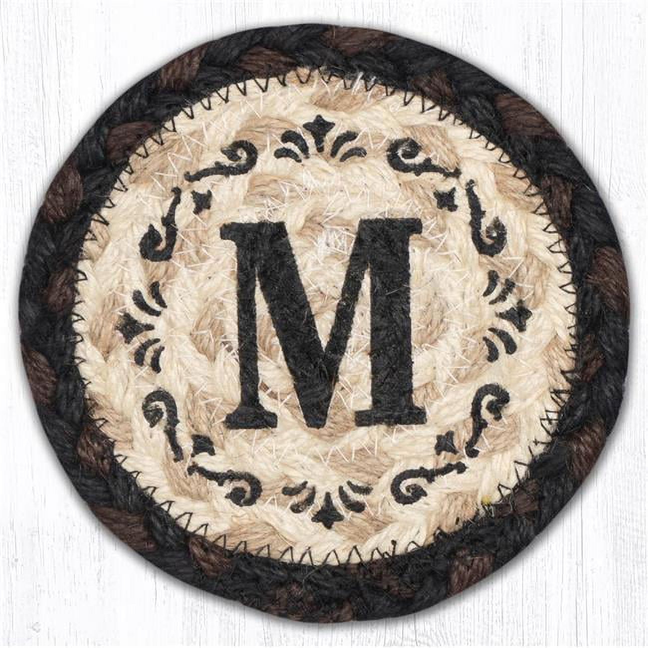 Picture of Capitol Importing 30-313M 5 x 5 in. IC-313 M Monogram Printed Coaster