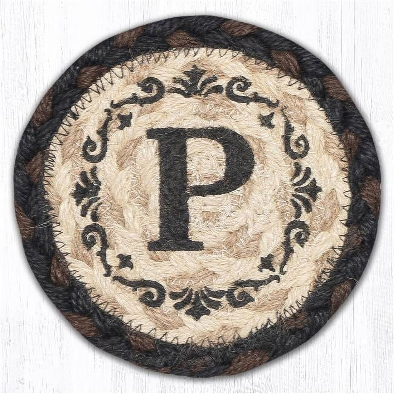 Picture of Capitol Importing 30-313P 5 x 5 in. IC-313 P Monogram Printed Coaster