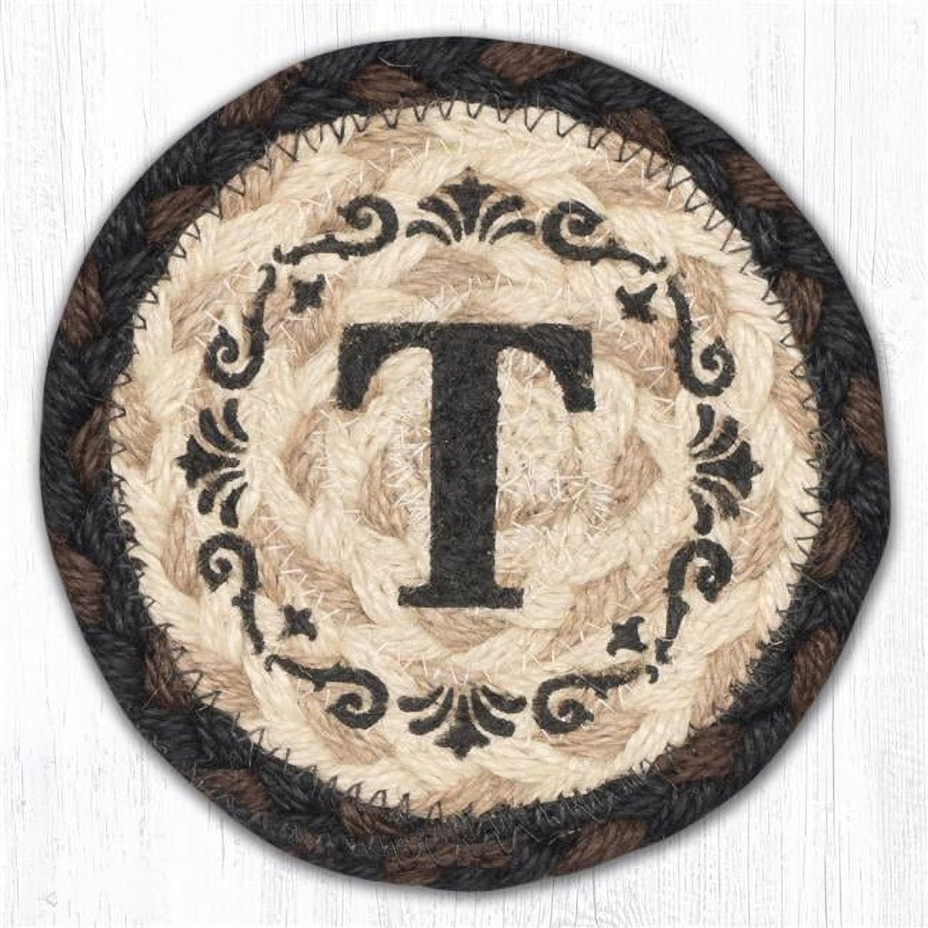 Picture of Capitol Importing 30-313T 5 x 5 in. IC-313 T Monogram Printed Coaster