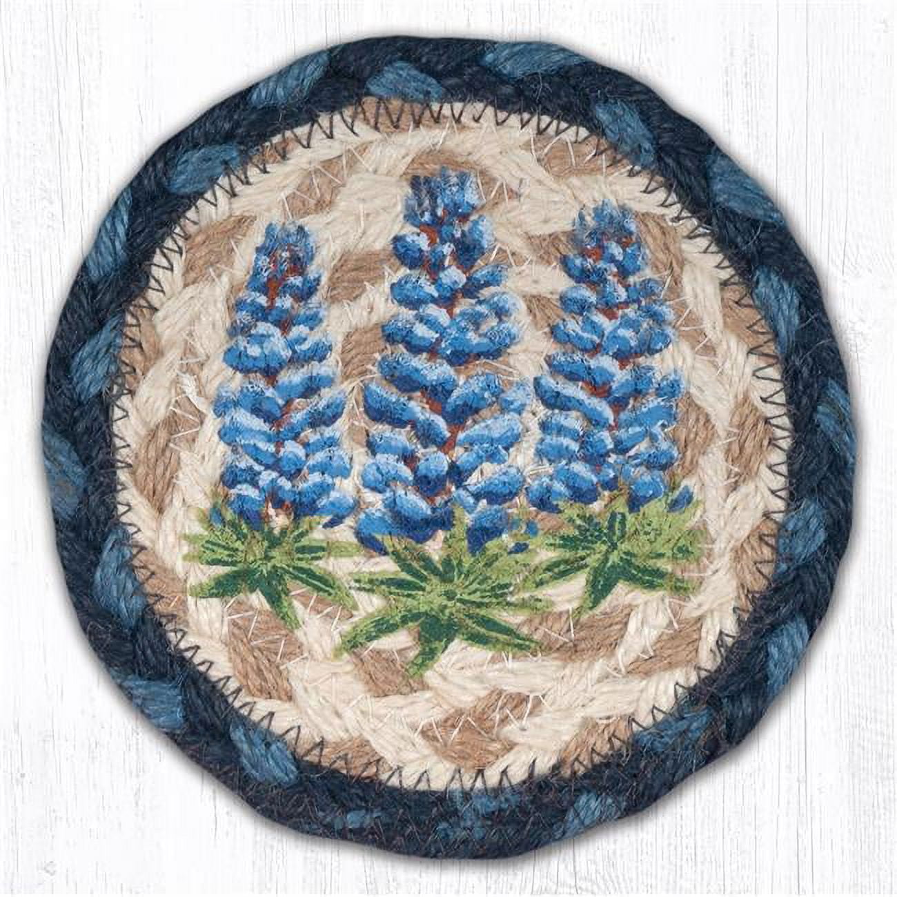 Picture of Capitol 31-IC062B 5 x 5 in. Bonnets Printed Round Coaster, Blue