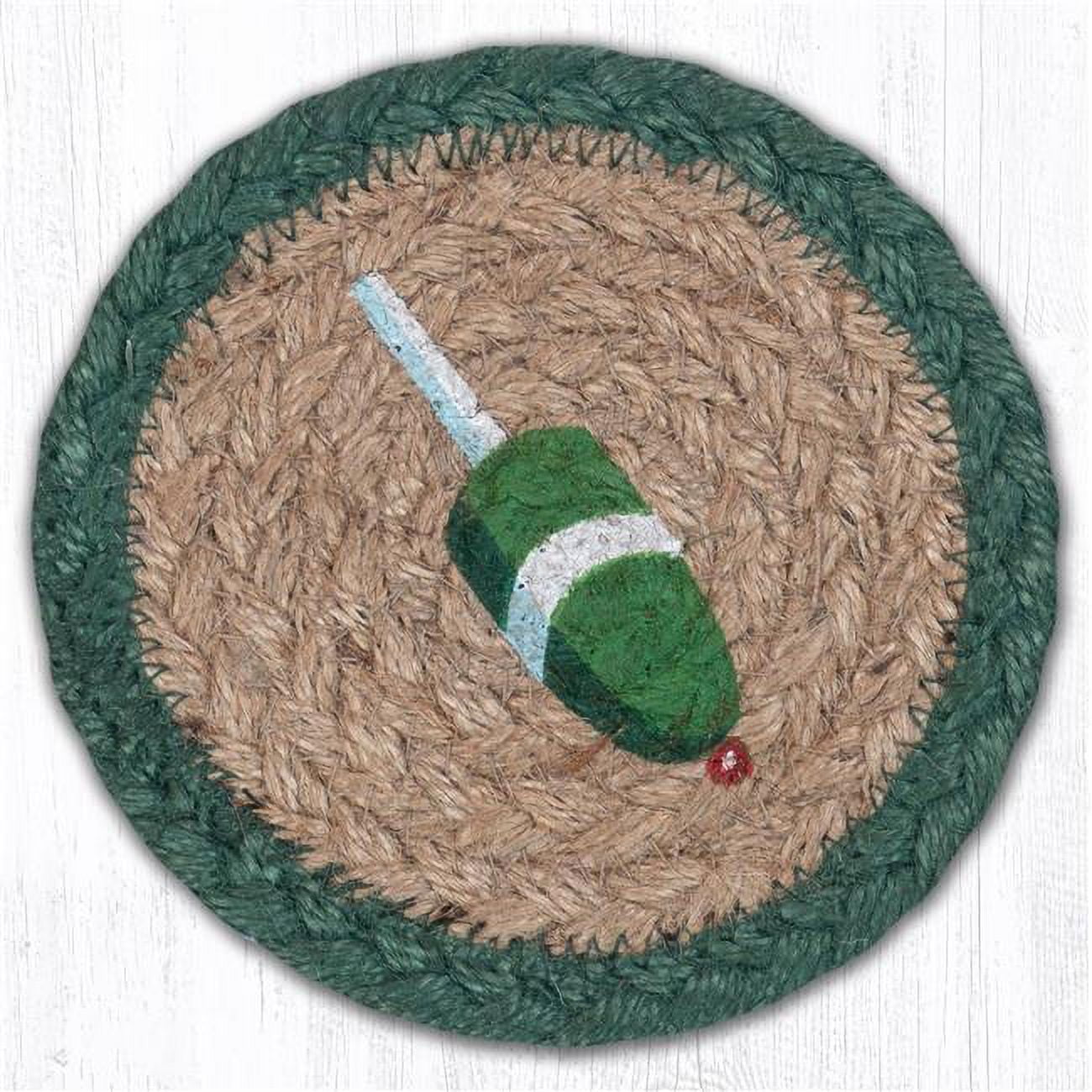 Picture of Capitol Importing 31-IC705GB 5 x 5 in. IC-705 Buoy Printed Coaster, Green
