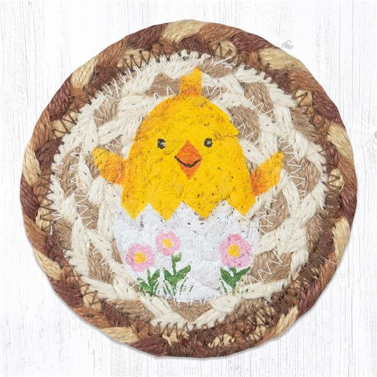 5 x 5 in. Easter Chick Printed Coaster