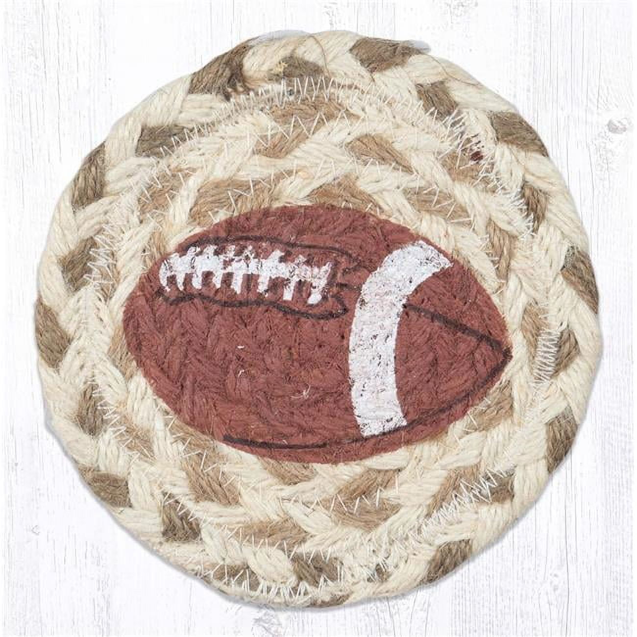 Picture of Capitol Importing 31-IC662F 5 x 5 in. Football Printed Coaster