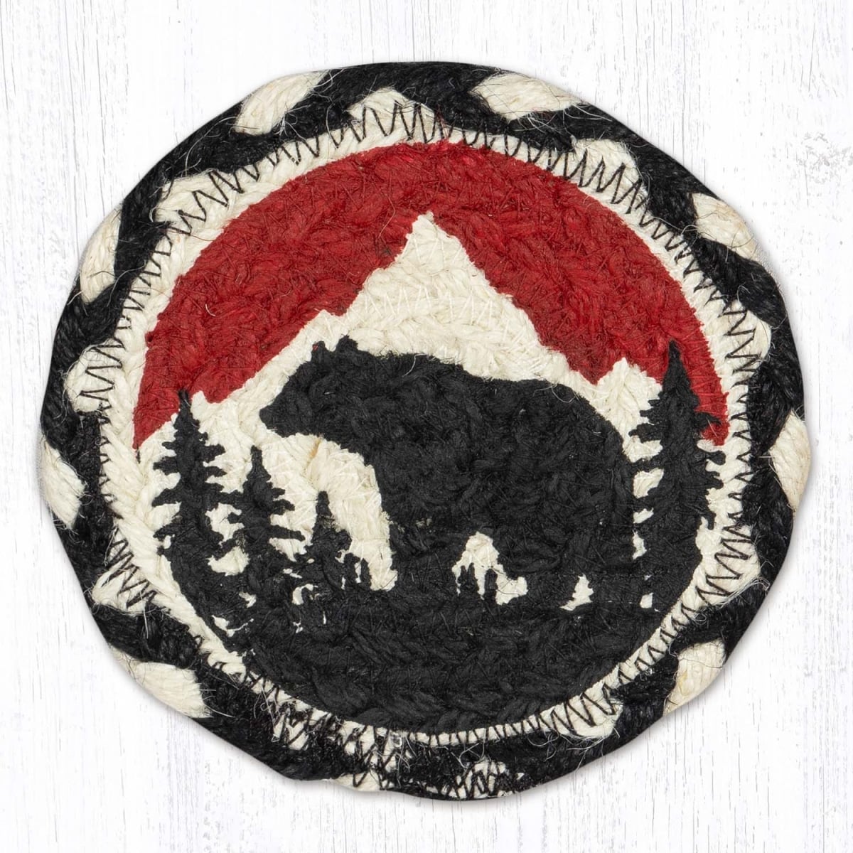 Picture of Earth Rug 31-IC430BM 5 x 5 in. IC-430 Bear Mountain Printed Coaster