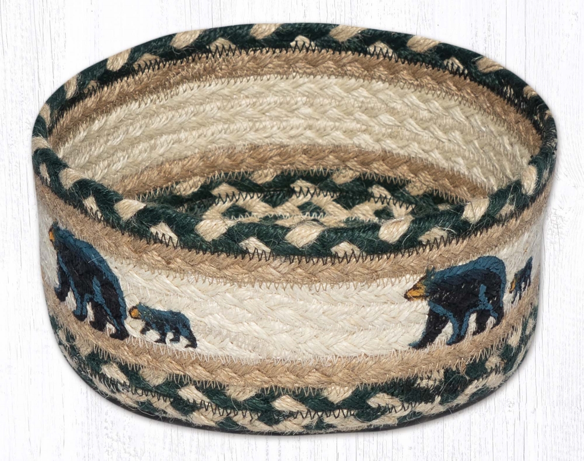 Picture of Earth Rug 36-CBP910MB 8 x 3 in. CBP-910 Mama & Baby Bear Printed Round Casserole Baskets