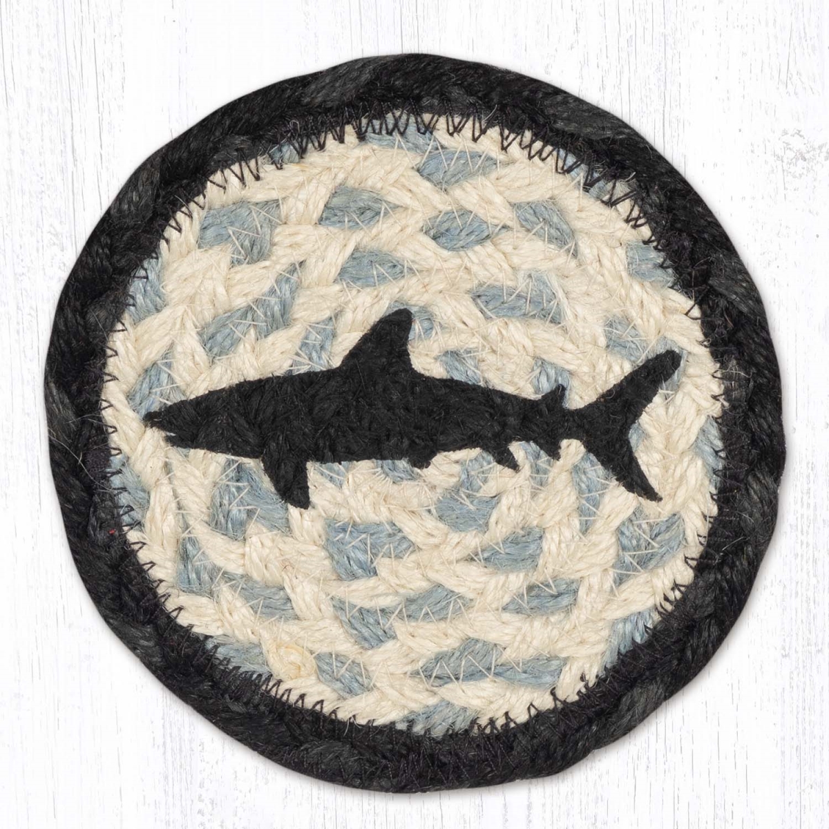 Picture of Earth Rug 31-IC238S 5 x 5 in. IC-238 Shark Printed Coaster