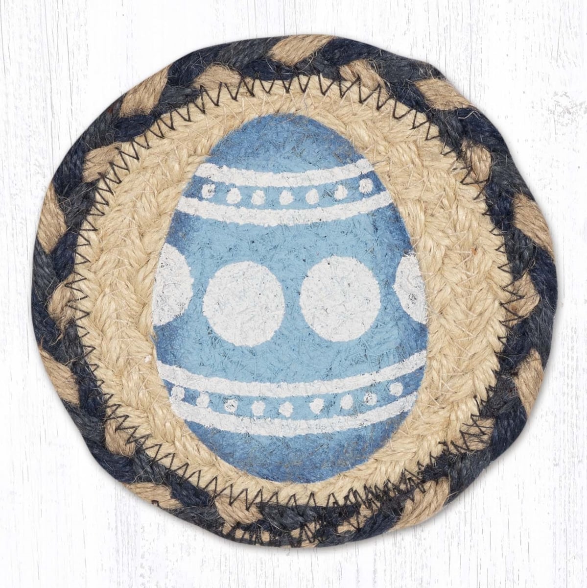 31-IC879BE 5 x 5 in. IC-879 Blue Egg Printed Coaster