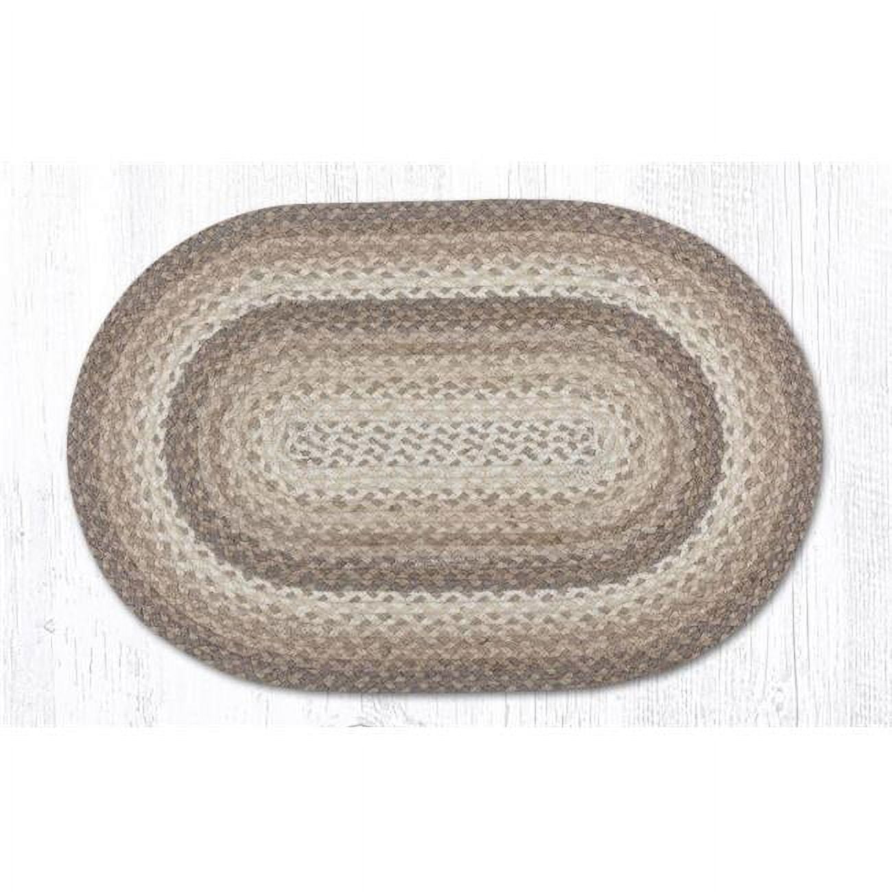 20 x 30 in. Natural Braided Rug