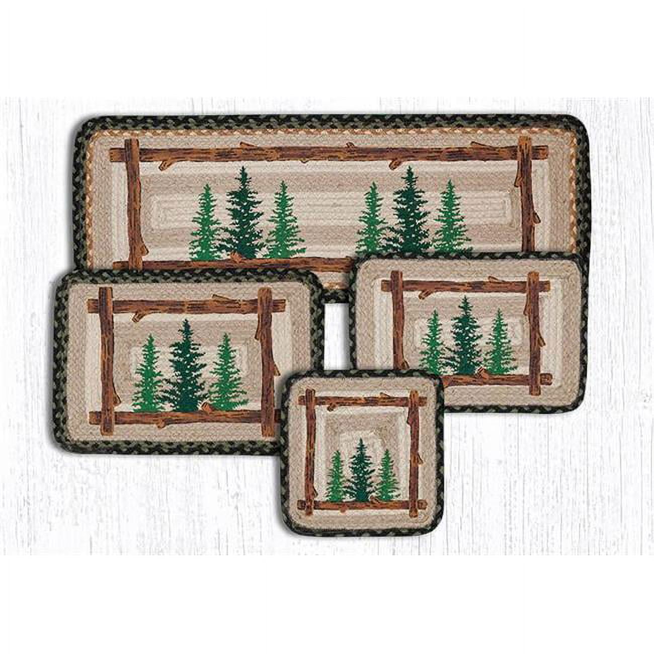 10 in. Tall Timbers Table Accents Rug