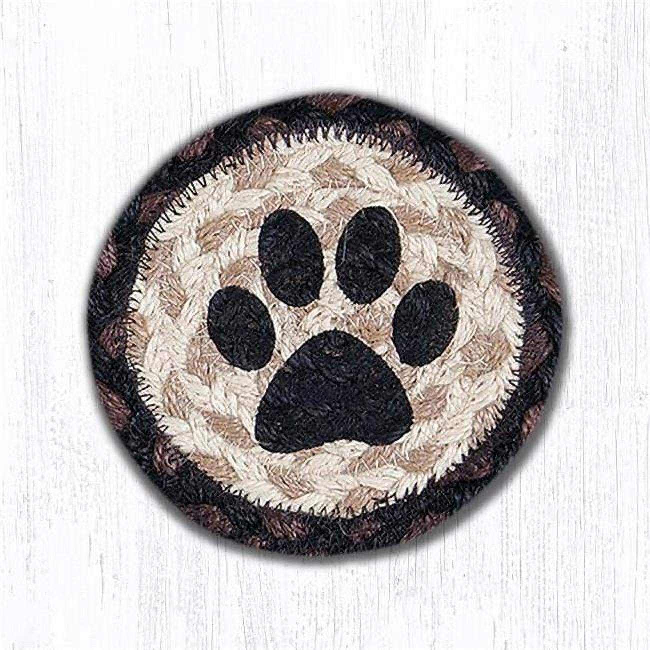Picture of Capitol Importing 31-IC313CP 5 in. Cat Paw Individual Coaster Rug