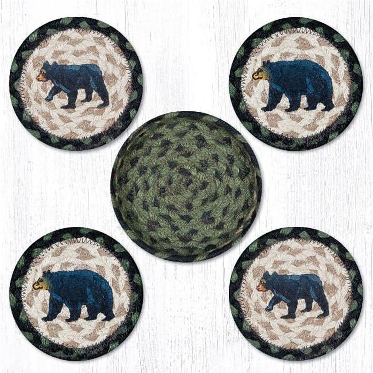 Picture of Capitol Importing 29-CB116MB 5 in. Mama & Baby Bear Coaster Set