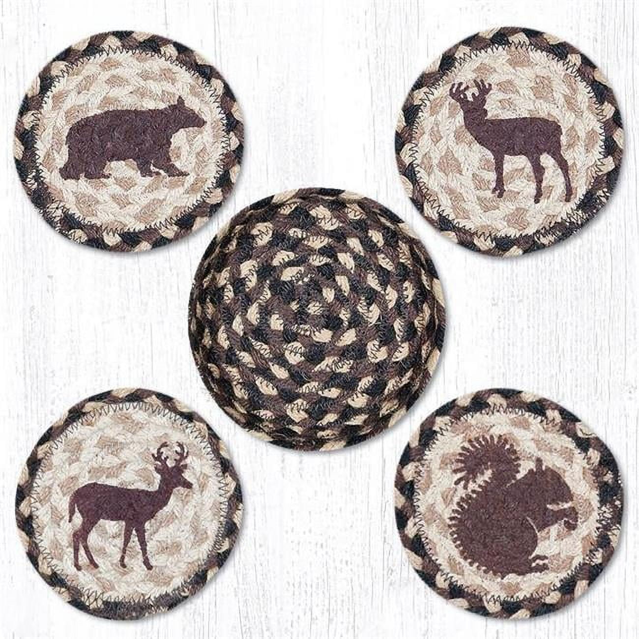 Picture of Capitol Importing 29-CB518W 5 in. Wildlife Coaster Set