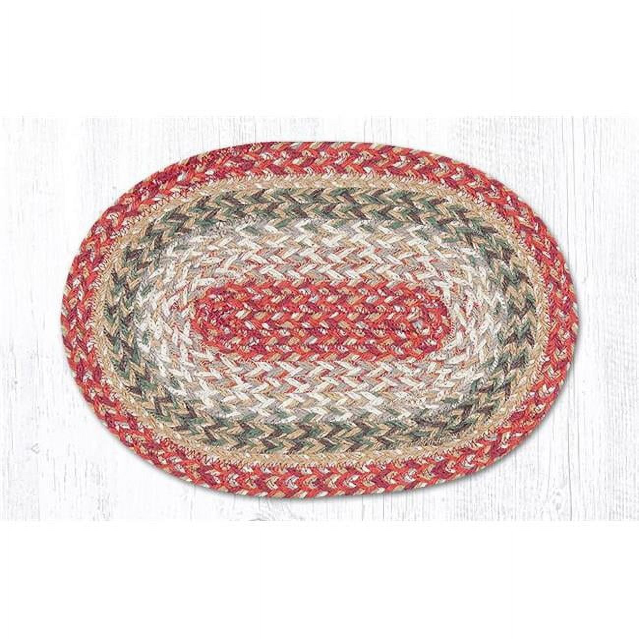 Sage Miniature Swatch Oval Rug - Sage - 10in. x 15in.