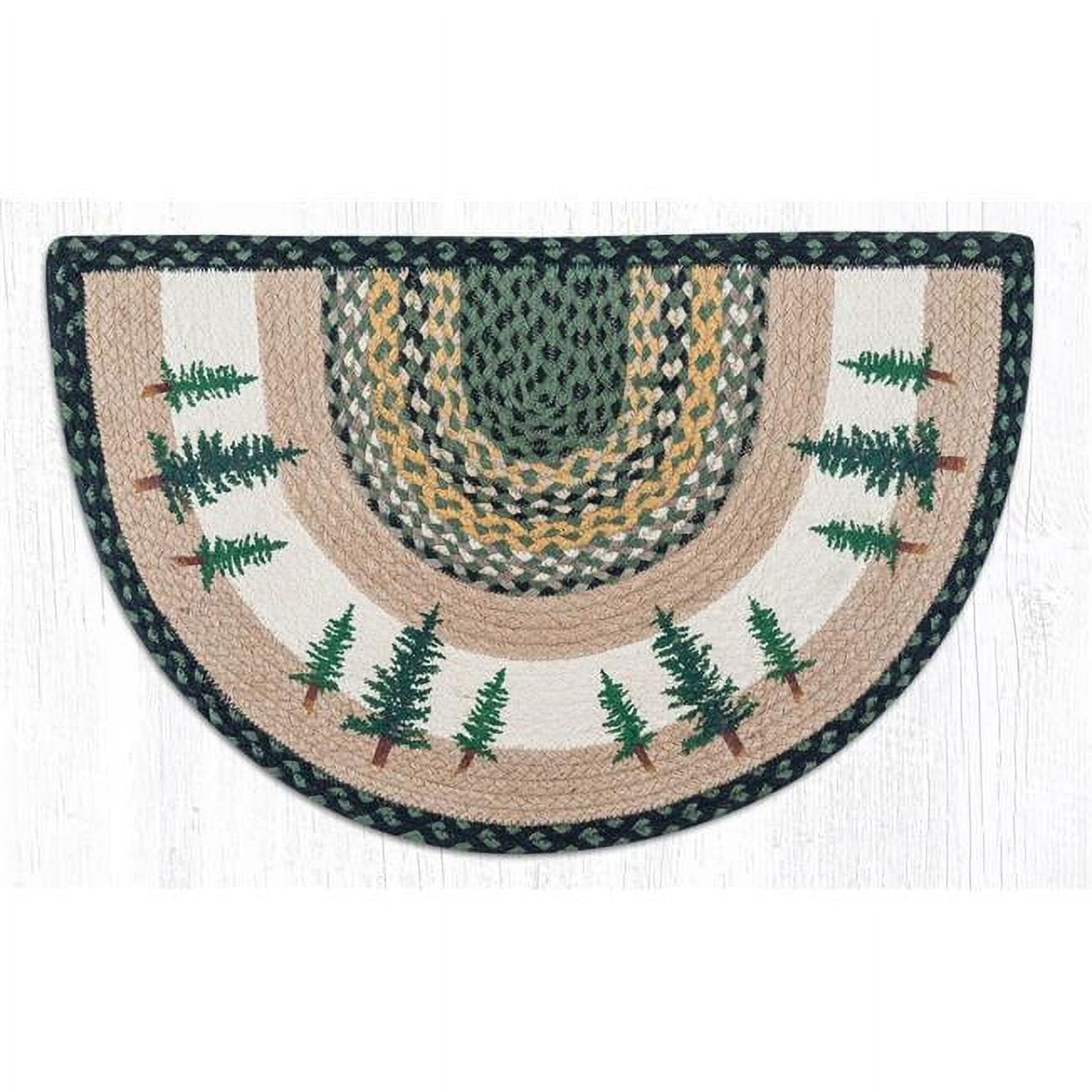 18 x 29 in. Jute Slice Tall Timbers Printed Slice