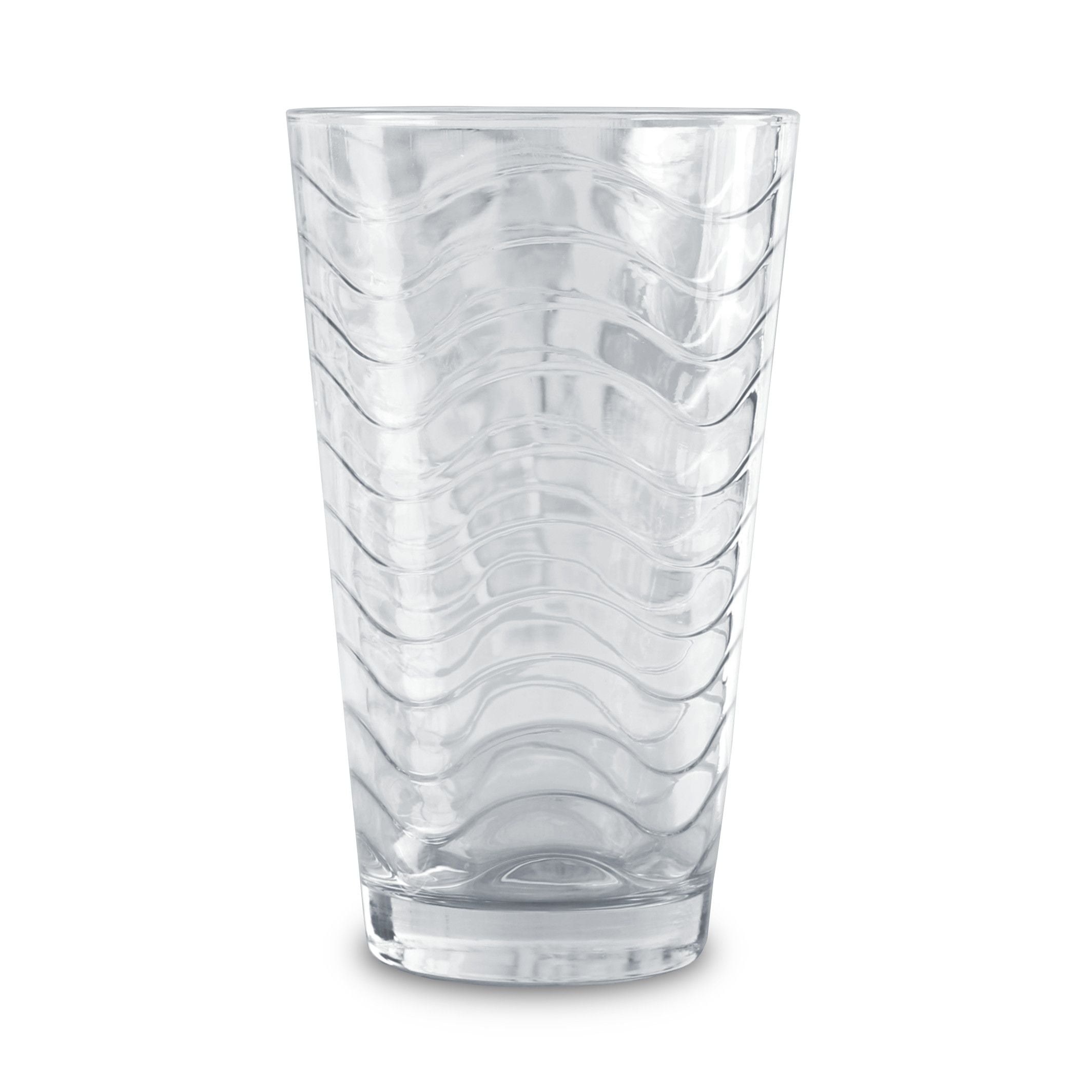 Picture of Circleware 40133-AM 15.75 oz Pulse Cooler Glassware&#44; Clear - Set of 6