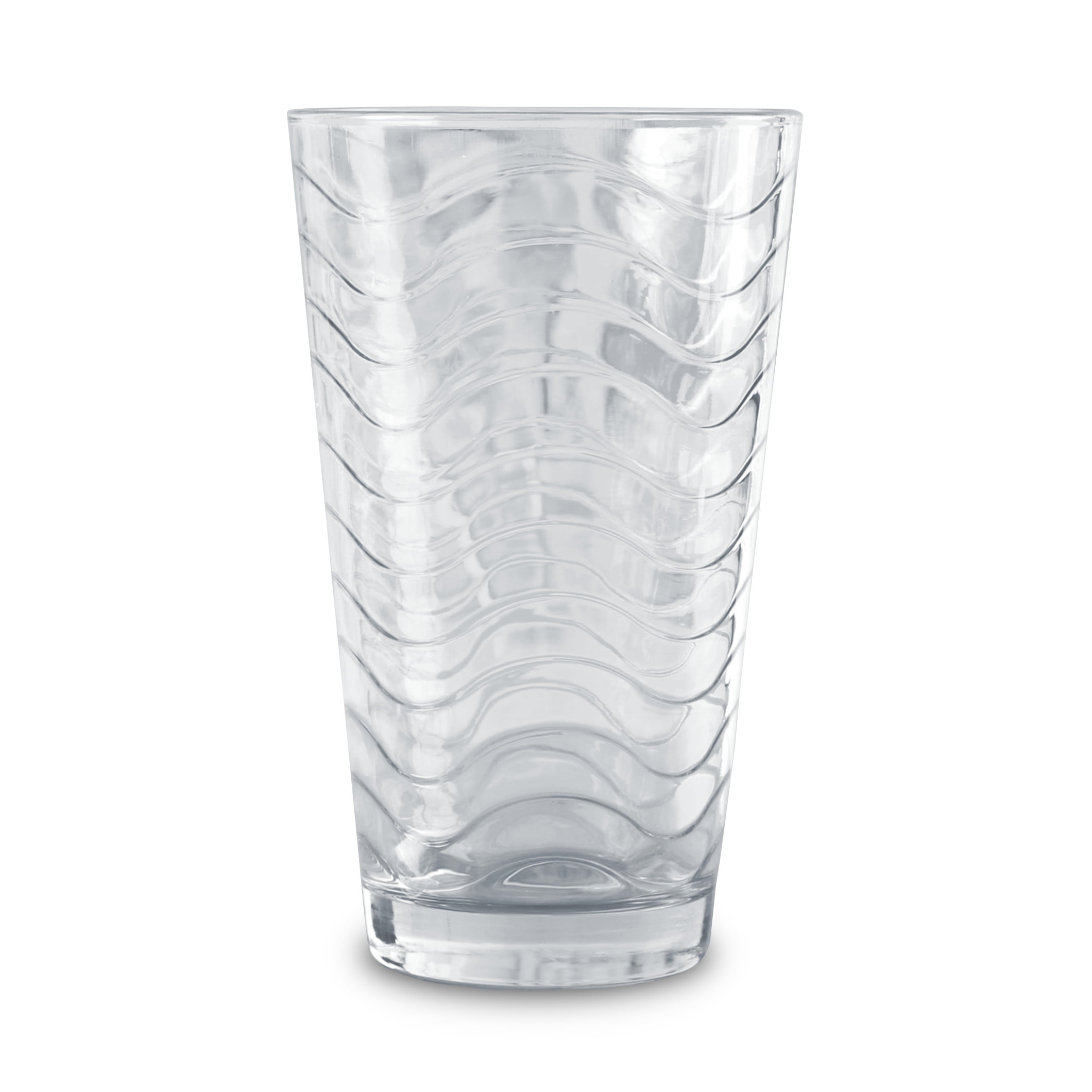 Picture of Circleware 40135-AM 15.75 oz Pulse Cooler Glassware&#44; Clear - Set of 8