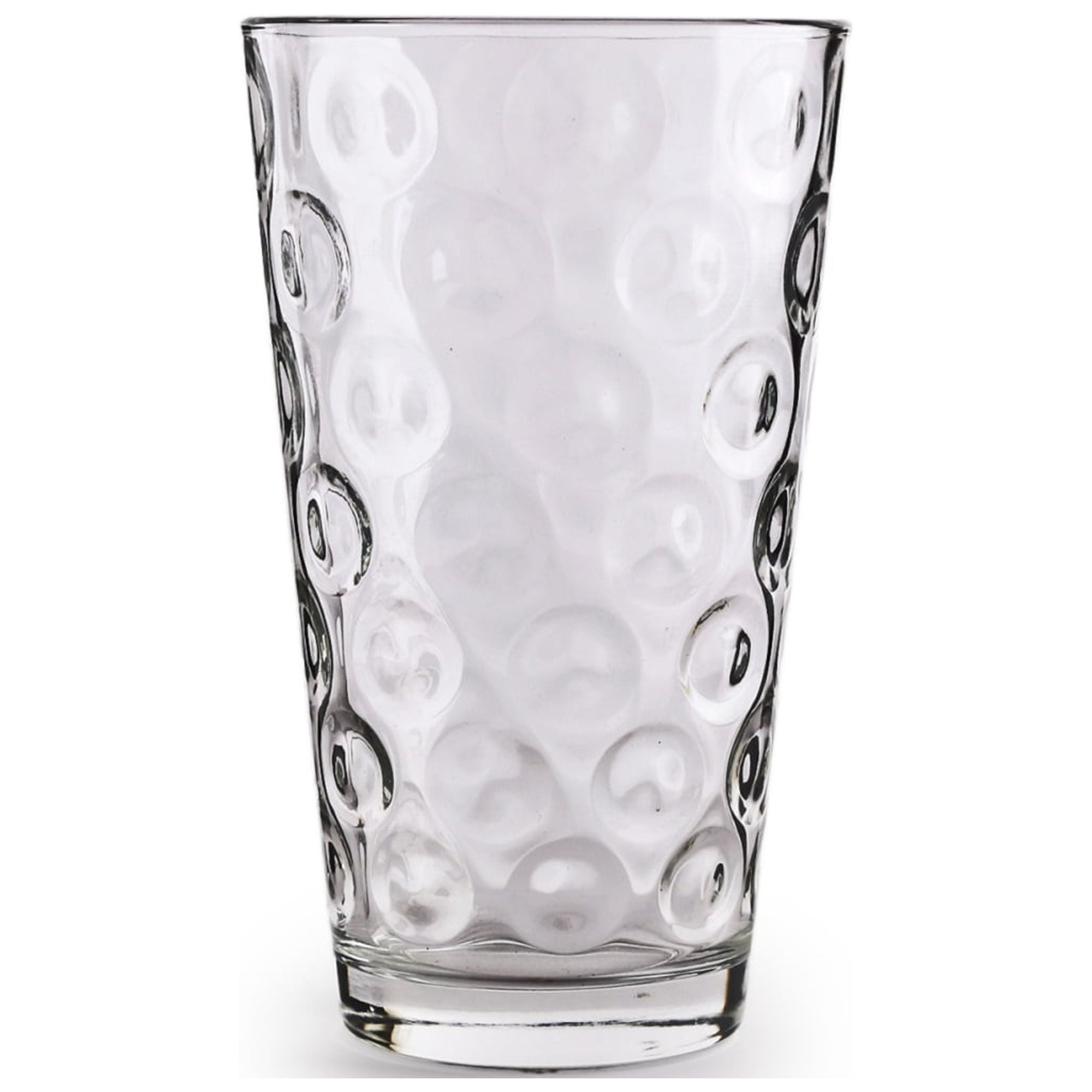 Picture of Circleware 40182-AM 7 oz Double Circle Juice Glasses, Clear - Set of 4