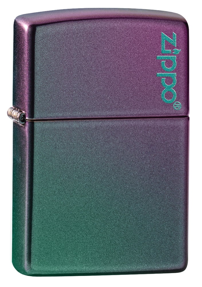 Picture of  49146ZL Zippo Iridescent Zippo Logo Pocket Lighter
