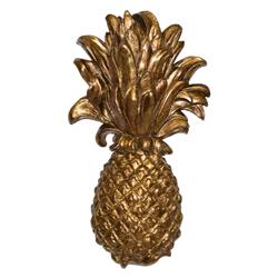 Picture of Craft-Tex 6815ET Pineapple Wall Plaque&#44; Etienne Gold