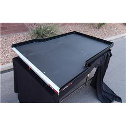 CGWT-2 48 in. Whale Tail Option Sliding Out Truck Bed Tray, Black