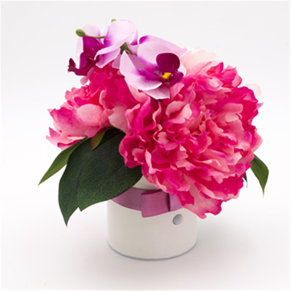 Picture of Cirago International NLFLWRED Red Peony Flower Bouquet with Motion Sensor Night Light&#44; Fiber