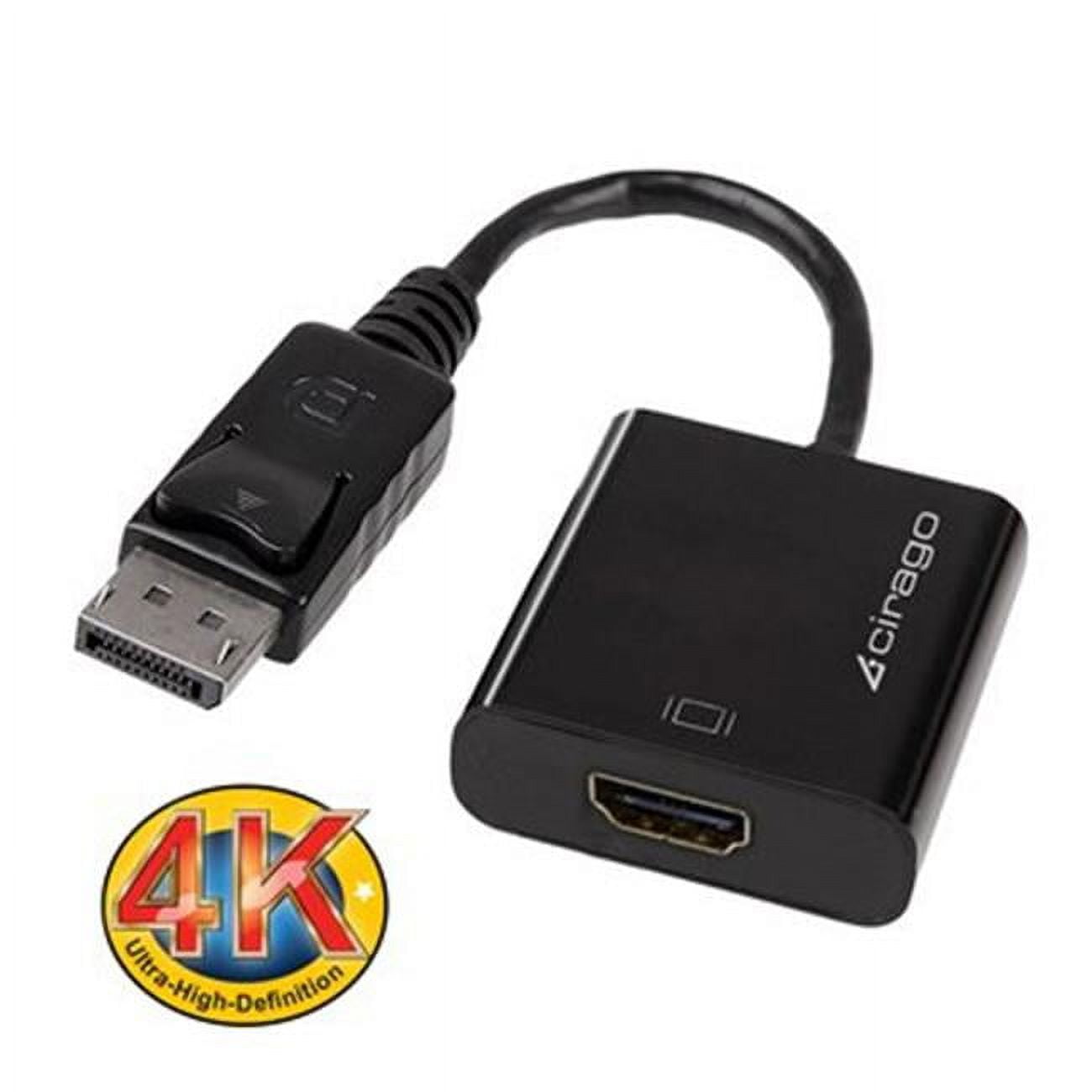 Cirago  Display Port to HDMI Ultra HD 4K Display Adapter -  Cirago International, CI63006