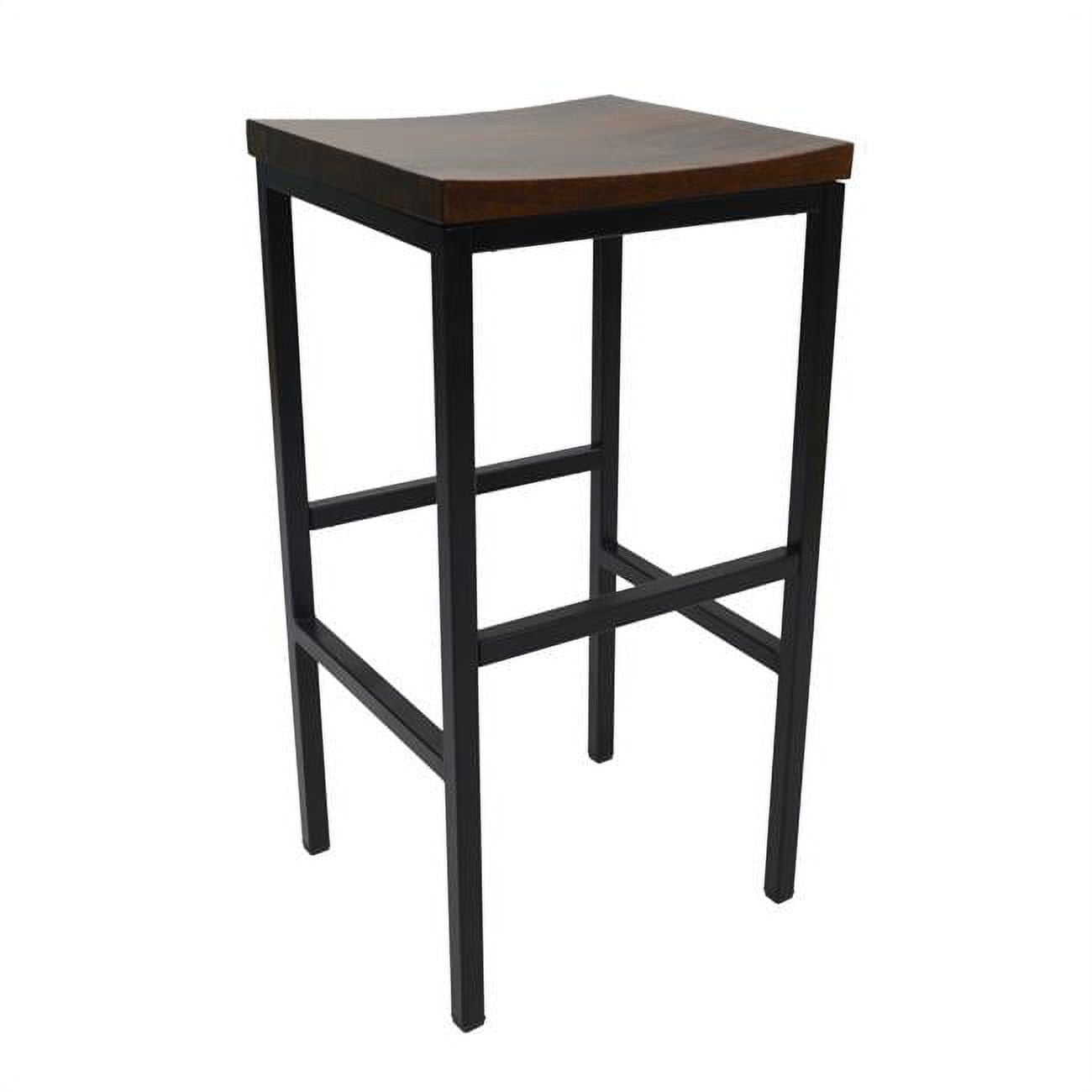 Picture of Carolina Cottage CF3015CHETBK 30 in. Aileen Bar Stool&#44; Chestnut & Black