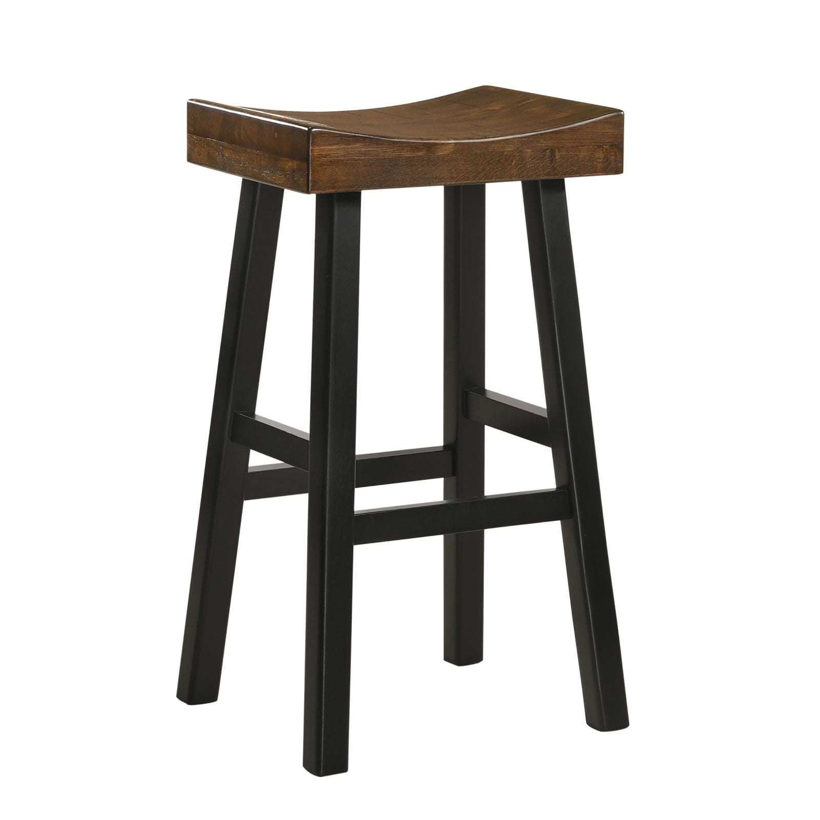Picture of Carolina 548-30ELMBLK 25 in. Colborn Counter Bar Stool&#44; Brown & Black