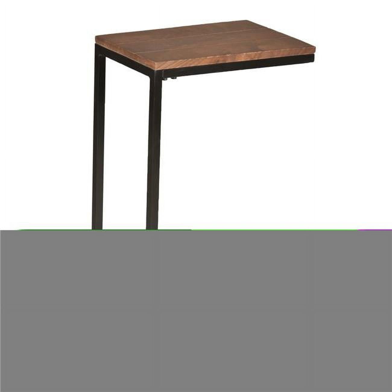 Aggie Computer Tray Table, Chestnut & Black