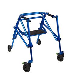 Picture of Ziggo KP530 Klip Lightweight 4 Wheel Posterior Walker for Kids & Teens&#44; Blue - Medium
